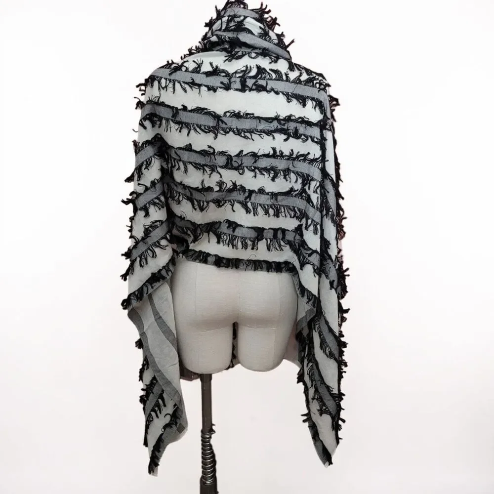 Chloe Fil Coupe Stripe Scarf